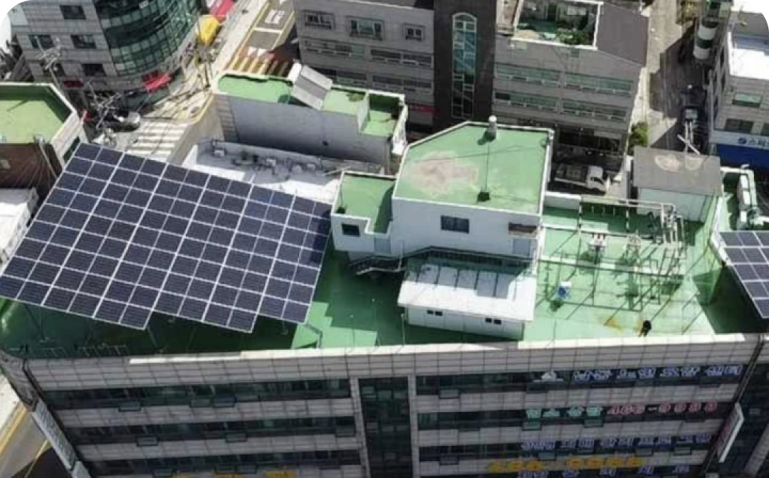 인천 남동구 빌딩 태양광 설비